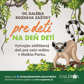 OC Galéria rozdáva zážitky pre deti na Deň detí!