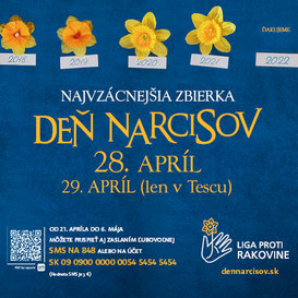 PODPORTE AJ VY DEŇ NARCISOV 2022