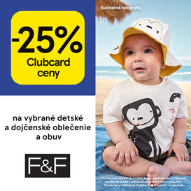 Využite zľavu 25 % s Clubcard