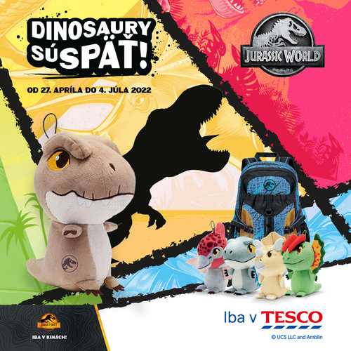 Fantastické plyšové dinosaury