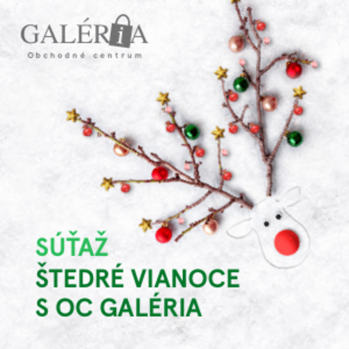 Štedré Vianoce s OC Galéria!