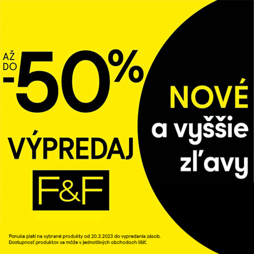 Zľava až 50 %